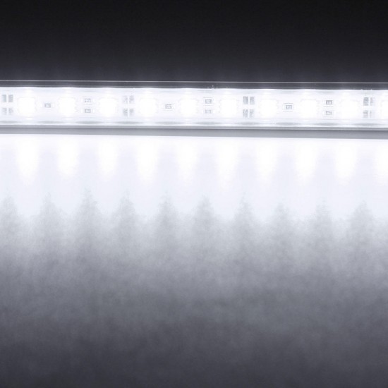 5W 30CM DC12V 5050 21SMD LED Aluminum Alloy Shell Under Cabinet Tube Bar Strip Light