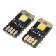 DC5V 0.6W Mini Touch Dimming Switch USB Mobile Power Camping LED Rigid Strip Light Night Lamp
