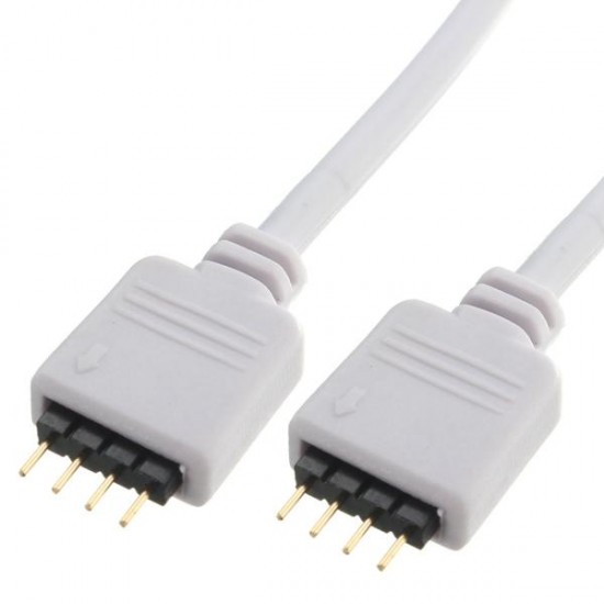 0.3/0.5/1/2/3/5M 4 Pin Female Extension Cable Connector LED Strip RGB & Male Plug 0.3/0.5/1/2/3/5M 4 Pin Female Extension Cable Connector LED Strip RGB & Male Plug