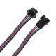 0.5M 4 Pins Connector Male Female Cable Wire for WS2811 WS2812 3528 5050 SMD RGB LED Strip 0.5M 4 Pins Connector Male Female Cable Wire for WS2811 WS2812 3528 5050 SMD RGB LED Strip