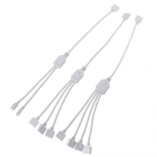 1 To 2/3/4 Female 5 Pin Splitter Cable Wire Connector For RGBW 5050 Led Strip Light 1 To 2/3/4 Female 5 Pin Splitter Cable Wire Connector For RGBW 5050 Led Strip Light