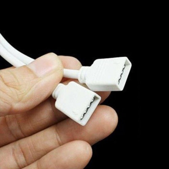 1 to 2 Ports Female Connection Cable Wire For LED RGB Strip Lights 1 to 2 Ports Female Connection Cable Wire For LED RGB Strip Lights