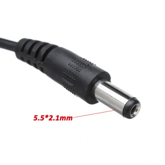 1.5M DC Power Extension Cable Lead Cord For 5.5 x 2.1mm Adapters 1.5M DC Power Extension Cable Lead Cord For 5.5 x 2.1mm Adapters