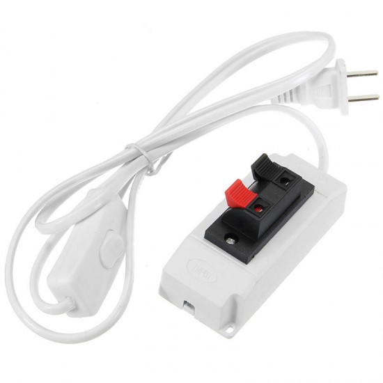 1.5M LED Test Clip Accessories with Switch for Strip Light Spot Lightts Down Light Ceiling Lamp US Plug 1.5M LED Test Clip Accessories with Switch for Strip Light Spot Lightts Down Light Ceiling Lamp US Plug