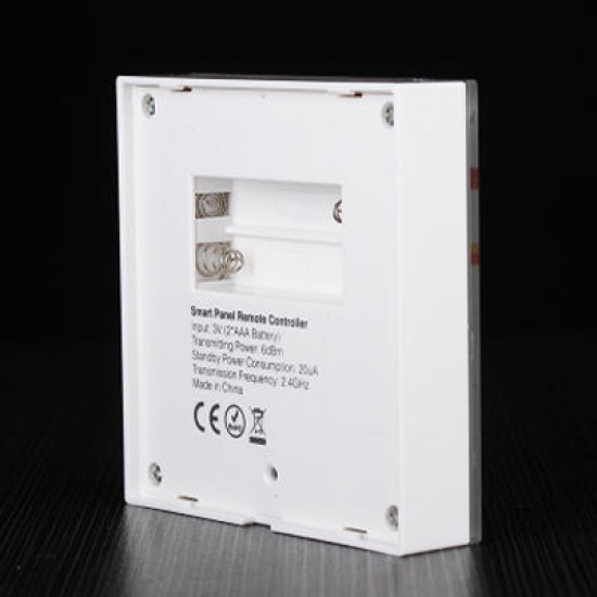 Mi Light Battery Powered B4 4-Zone RGB+CCT Smart Panel RF Controller For LED Strip Light Lamp Bulb Mi Light Battery Powered B4 4-Zone RGB+CCT Smart Panel RF Controller For LED Strip Light Lamp Bulb