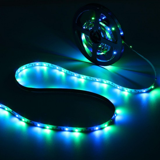 0.5/1/2/3/4M SMD3528 RGB LED Strip Light Non-Waterproof TV Backlilghting Lamp + USB Remote DC5V