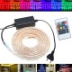 1/2/3/5M SMD5050 LED RGB Flexible Rope Outdoor Waterproof Strip Light + Plug + Remote Control AC220V 1/2/3/5M SMD5050 LED RGB Flexible Rope Outdoor Waterproof Strip Light + Plug + Remote Control AC220V