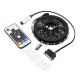 1.5M 2M Waterproof 15Pin SATA Magnetic RGB LED Strip Light +17Keys Remote Control for PC Case DC12V