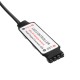 1.5M 2M Waterproof 15Pin SATA Magnetic RGB LED Strip Light +17Keys Remote Control for PC Case DC12V