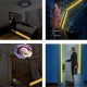 1.5M 3M Motion Activated Sensor Flexible LED Strip Light Bed Night Lamp with Switch EU Plug DC12V 1.5M 3M Motion Activated Sensor Flexible LED Strip Light Bed Night Lamp with Switch EU Plug DC12V