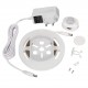 1.5M 7.2W SMD3528 Waterproof Motion Sensor Timer Adjustable Warm White LED Strip Light DC12V 1.5M 7.2W SMD3528 Waterproof Motion Sensor Timer Adjustable Warm White LED Strip Light DC12V