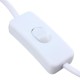 10/20/30/40cm US Plug E27 Flexible Clip on Switch LED Light Lamp Bulb Holder Socket Converter
