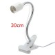 10/20/30/40cm US Plug E27 Flexible Clip on Switch LED Light Lamp Bulb Holder Socket Converter