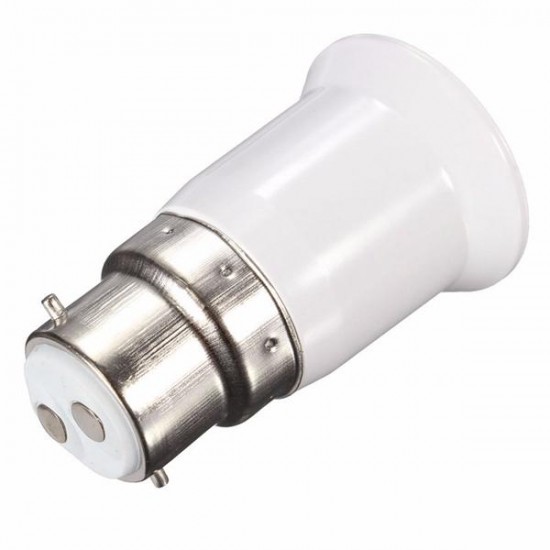 LED Converter Light Bulb Lamp Adapter B22 to E27 Base