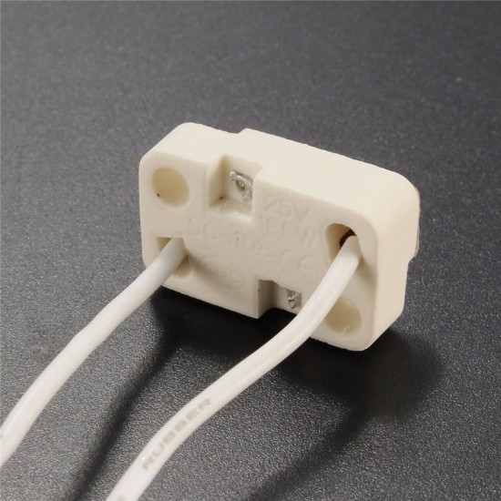 MR16/GU5.3 Socket Base LED Bulb Halogen Lamp Light Holder Ceramic Wire Connector