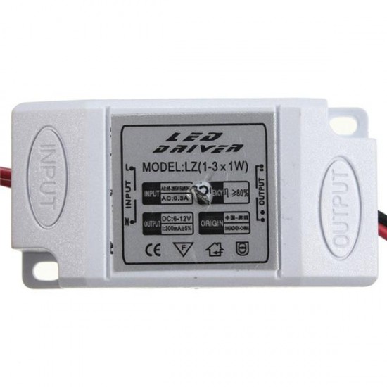 1-3W Power Supply Driver Adapter Transformer For LED Light Lamp Bulb 1-3W Power Supply Driver Adapter Transformer For LED Light Lamp Bulb