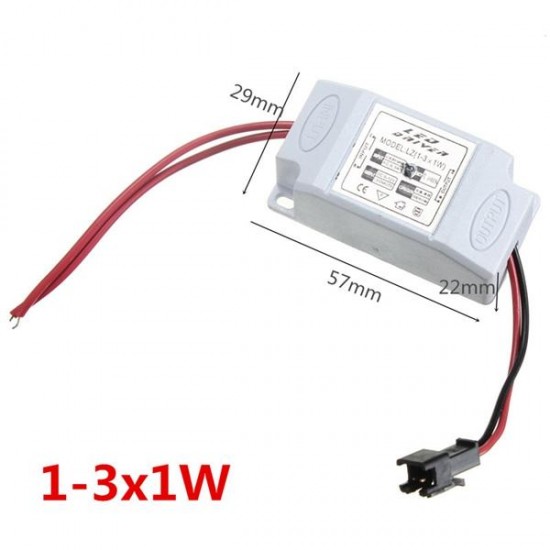 1-3W Power Supply Driver Adapter Transformer For LED Light Lamp Bulb