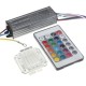 30W RGB Chip Light Bulb Waterproof LED Driver Power Supply with Remote Controller