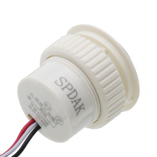 220V PIR Infrared Human Body Induction Sensor Switch Control for LED Ceiling Lamp