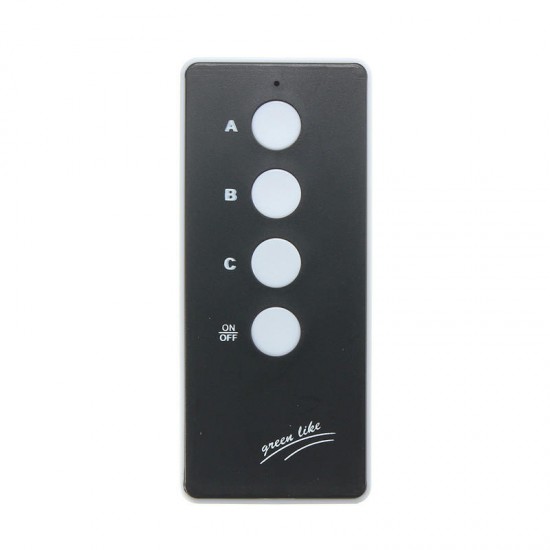 220V Wireless ON/OFF 3 Way Lamp Light Remote Control Switch Receiver Transmitter