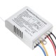 220V Wireless ON/OFF 3 Way Lamp Light Remote Control Switch Receiver Transmitter