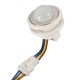 40mm PIR Infrared Ray Motion Sensor Switch Time Delay Adjustable Mode Detector