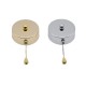 AC220-240V 600W DIY Pull Chain Light Switch for Ceiling Fan Lamp