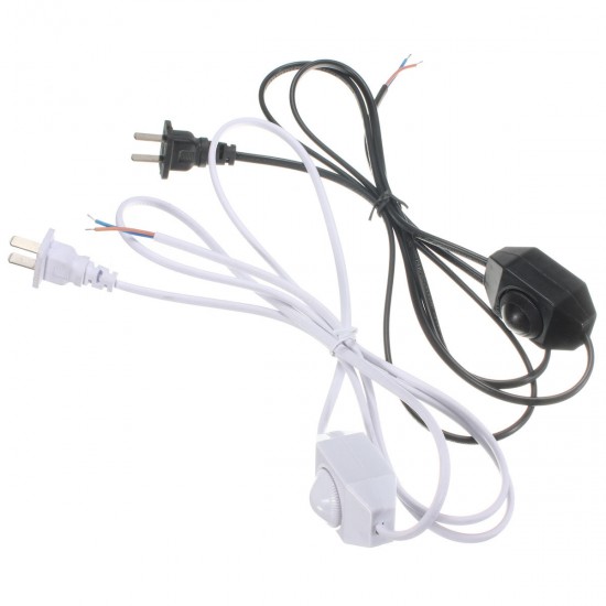 White/Black AWG Switch Dimming Cable Light Modulator Lamp Line Dimmer