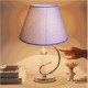 265x355x215MM Cotton Textured Fabric PVC Linen Shade Desk Ceiling Lampshade