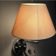 265x355x215MM Cotton Textured Fabric PVC Linen Shade Desk Ceiling Lampshade
