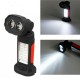 14+2 LED Portable Revolving Emergency Working Lamp Battery Powered Dimming Camping Light with Hook