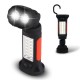 14+2 LED Portable Revolving Emergency Working Lamp Battery Powered Dimming Camping Light with Hook