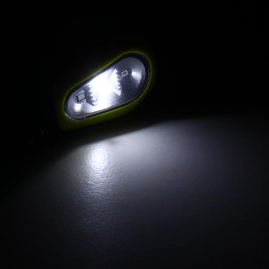 3W Mini 3 LED Keychain Flashlight Camping Work Night Light Portable Magnetic Emergency Pocket Lamp