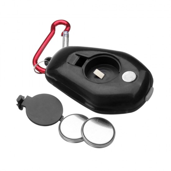 3W Mini 3 LED Keychain Flashlight Camping Work Night Light Portable Magnetic Emergency Pocket Lamp