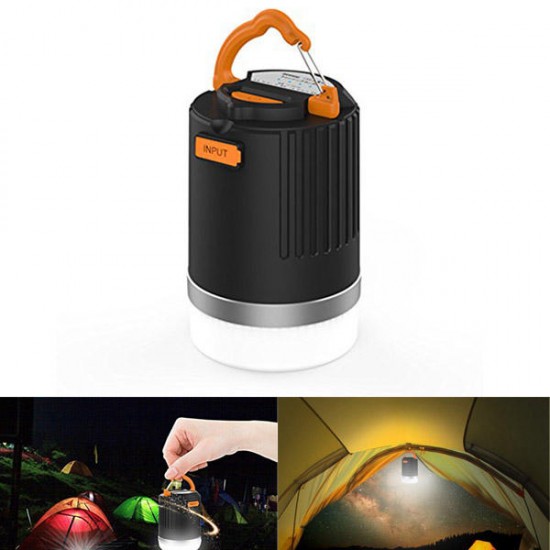ARILUX® LED Rechargeable Camping Lantern with 10400mAh Power Bank Ultra Bright 440lm IP65 Waterproof