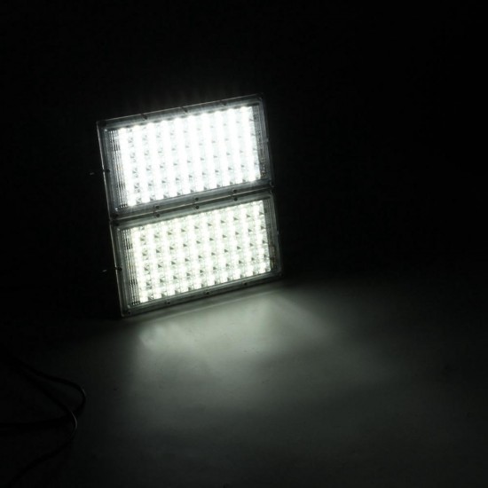 100W 100 LED Flood Light IP65 Waterproof Outdoor Super Bright Security Light AC185-265V