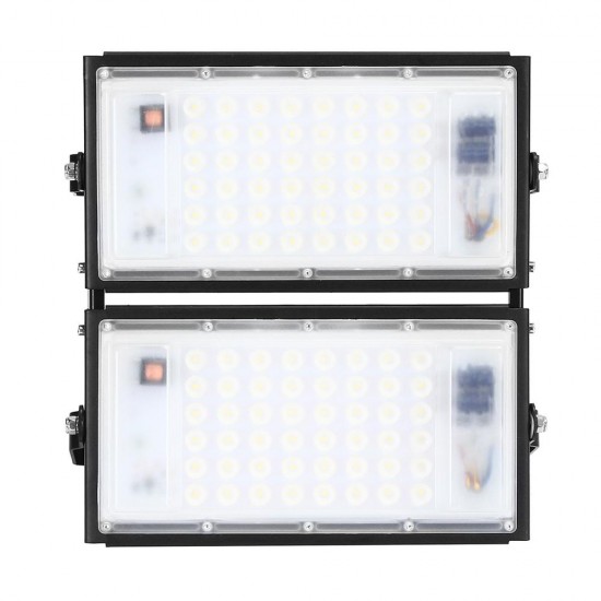 100W 9000lm Waterproof IP65 96 LED Flood Light White Light Spotlight Outdoor Lamp AC175-265V