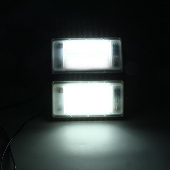 100W 9000lm Waterproof IP65 96 LED Flood Light White Light Spotlight Outdoor Lamp AC175-265V