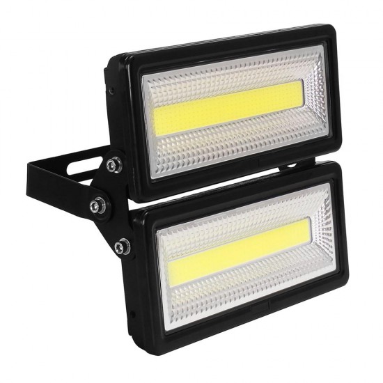 100W COB LED Flood Light Waterproof Outdoor Security Light for Garage Garden Yard AC220V