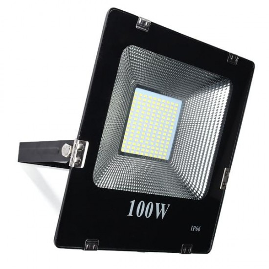 100W SMD5630 LED Aluminium Flood Light Outdoor IP66 Waterproof Yard Garden Landscape Lamp AC180-265V