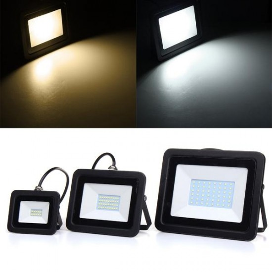 10W 30W 50W Waterproof Outdooors LED Ultra Thin Flood Light Landscape Garden Yard Lamp AC220-240V