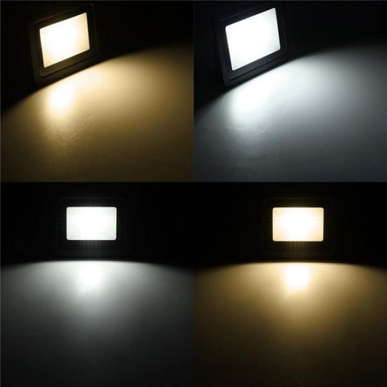 10W 30W 50W Waterproof Outdooors LED Ultra Thin Flood Light Landscape Garden Yard Lamp AC220-240V