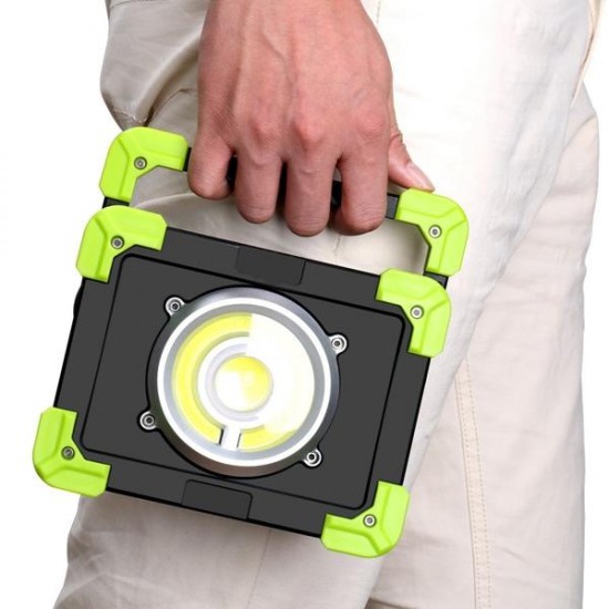 ARILUX® Portable 20W LED COB Work Light USB Rechargeable Waterproof Flood light for Outdoor Camping
