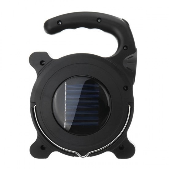 Portable Rechargeable Solar LED Flood Light Camping Lamp  for Outdoor Work Hiking Fishing