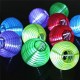 10 LED Solar Power White or Multi Coloured Chinese Lantern Garden String Lights