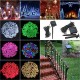 100 LED Solar Powered Fairy String Light Garden Party Decor Christmas