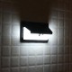 100 LED Waterproof Solar Powered Light 3 Modes PIR Motion Sensor Wall Lamp Outdoor Garden