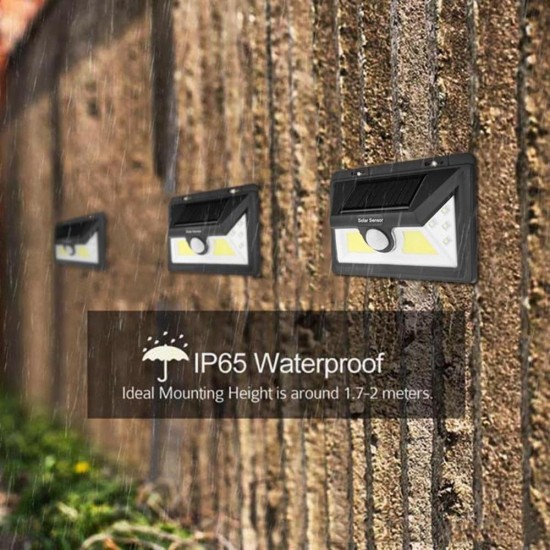 5W Waterproof Solar Wall Light COB LED Emergency Outdoor Garden Yard PIR Motion Sensor Street Lamp 5W Waterproof Solar Wall Light COB LED Emergency Outdoor Garden Yard PIR Motion Sensor Street Lamp