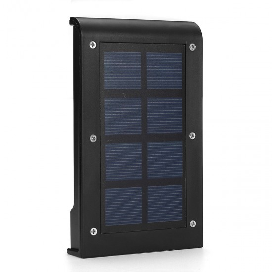 Solar Powered 5W 8LED Lighting Sensor Waterproof IP65 Wall Light Ourdoor Garden Porch Path Lamp