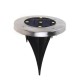 Solar Powered Stainless 5 LED Ground Buried Light Waterproof for Outdoor Garden Path Decor